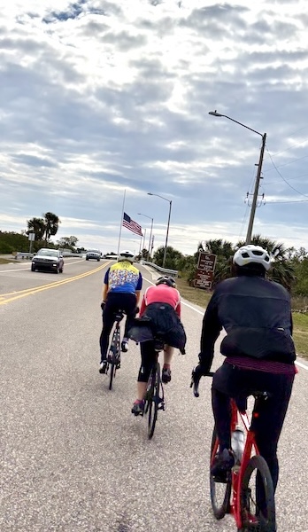 SPBC Thurs ride at Ft DeSoto